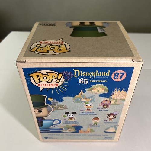 Funko POP! Ride: Mad Hatter in Teacup #87 Disneyland 65th Target Exclusive - Picture 11 of 20
