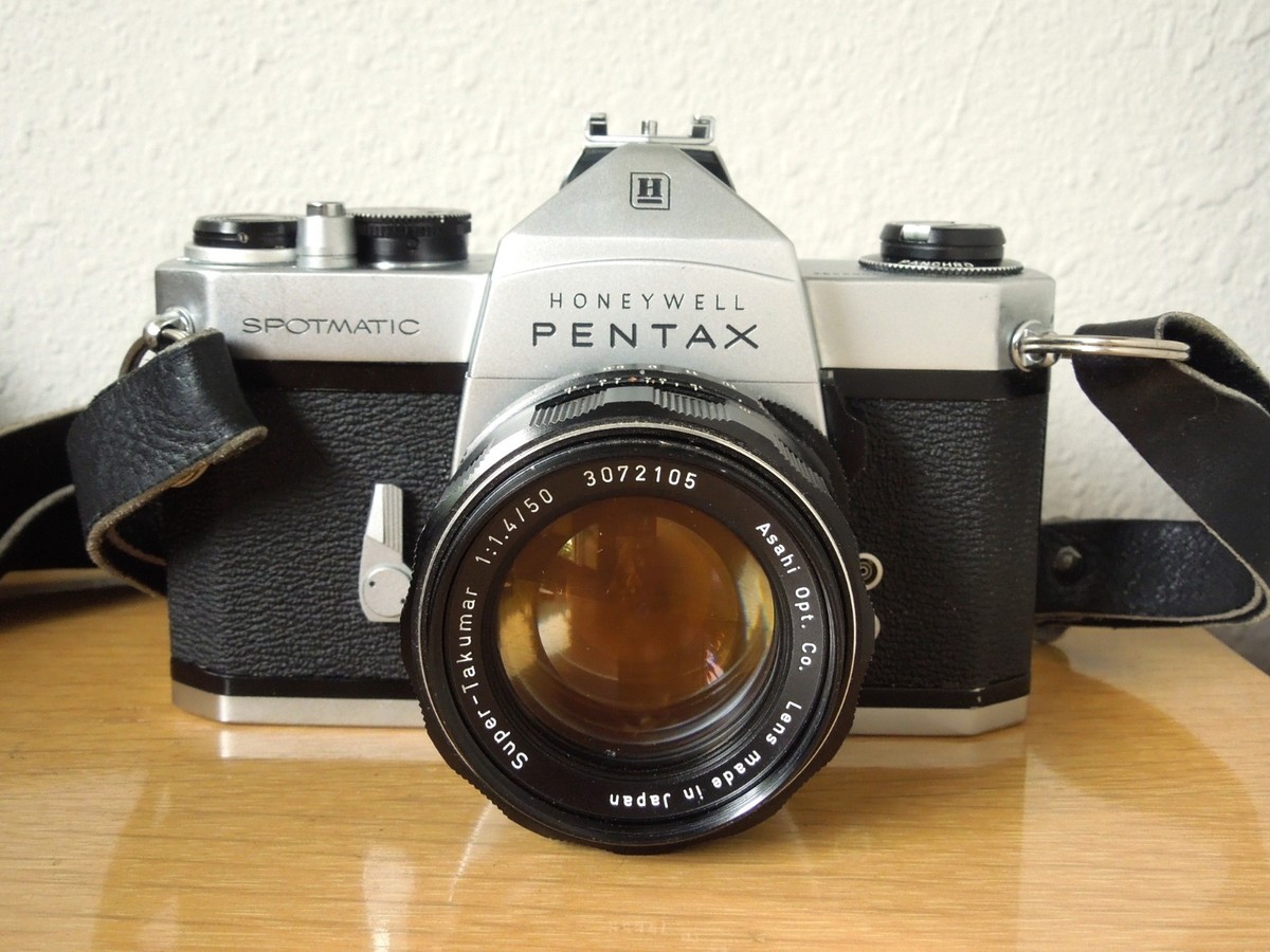 Pentax SPOTMATIC一眼レフSMC TAKUMAR　50ｍｍF1.4 pentax-super-takumar-50mm-1.4-