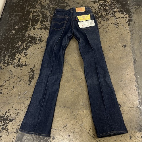 Vtg NOS 80s Levis 517 Saddleman Raw Denim Jeans 34 X 38 Bootcut USA Made NWT - Picture 7 of 7