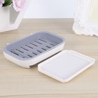 9 pcs Soap Dish Wall Mounted Leachate Tray Soap Box Soap Holder Bathroom