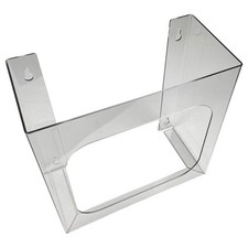 CONDOR  Bouffant/Shoe Cover Dispenser,Clear 817GZ2