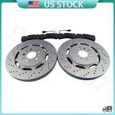 New Fit For 2017-2022 Alfa Romeo Giulia Stelvio Quadrifoglio front pads & rotors