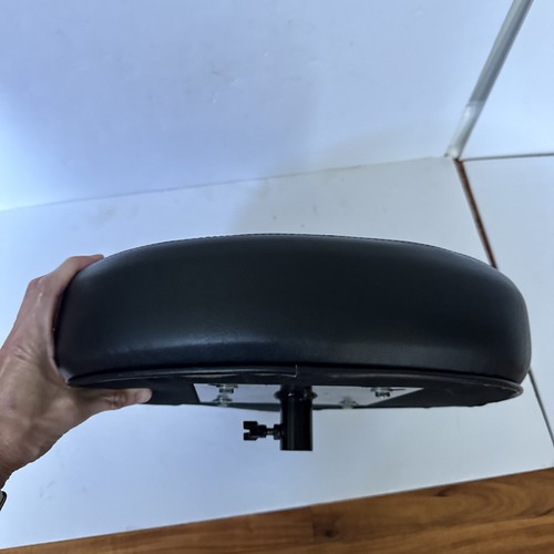 Roc N Soc Nitro Drum Throne Replacement Seat Black Saddle Style Hydraulic Seat - Picture 4 of 5