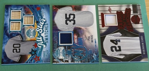 2024 BRONX LEGACY PHIL NIEKRO JORGE POSADA ROBINSON CANO GU RELIC LOT YANKEES