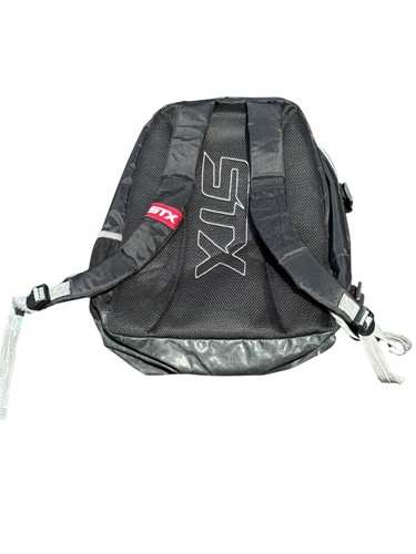 STX Lacrosse / Feldhockey Sidewinder Lacrosse Rucksack schwarz rot grau - Bild 2 von 5