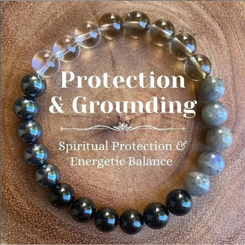 Natural Stone Bracelet - Tiger's Eye & Yellow Crystal for Positive Energy - Picture 24 of 36