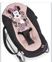Hauck Disney Rocky Baby Bouncer, Minnie Sweetheart - Suitable from Birth to 9kg