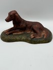 Vintage 1983 Franklin Porcelain Irish Setter Dog “After The Hunt” Figurine