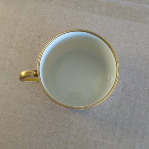 Fitz and Floyd Amphora Coffee Cups & Saucers 2 1/8" Tall Set Of 5 - Picture 7 of 8