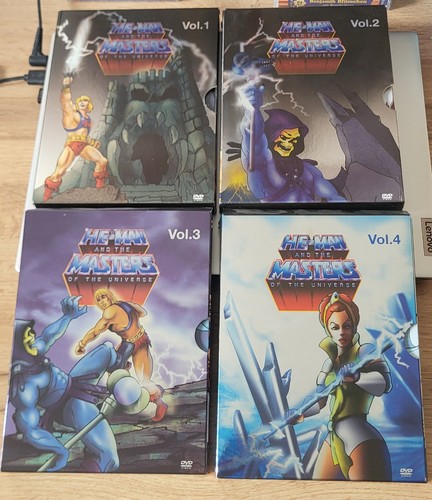 He-Man and The Masters of the Universe Vol. 1-4 Dvd Rar