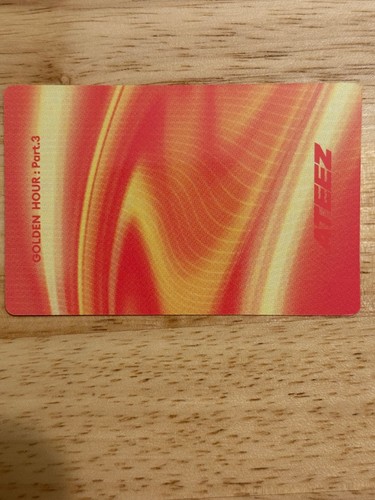 Ateez San Photocard Set Golden Hour part 3 Lemon Drop Poca Album - Picture 10 of 14