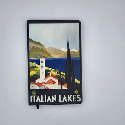 Italian Lakes Journal 120 Pages Innovative Designs (Used W/ A Few Pages Torn Out
