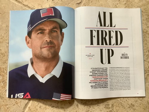 Golf Magazine July-Oct. 2025 Shane Lowery & Keegan Bradley - Ryder Cup 2025 - Picture 8 of 9