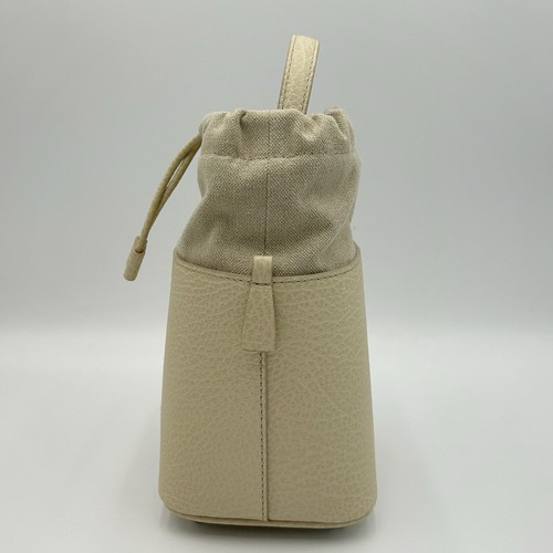 Maison Margiela 5AC Handbag Shoulder bag Bucket 2way NEW Beige S61WG0035 FS - Picture 9 of 14