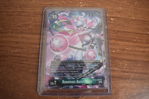 Rosemon: Burst Mode (Alternate Art) BT13-060 - Digimon - Versus Royal Knights - Picture 5 of 6