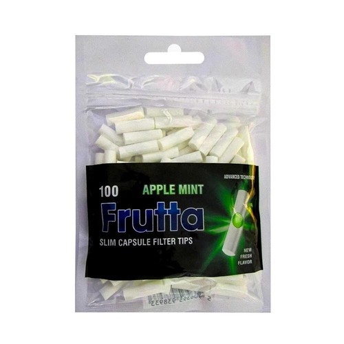 FRUTTA - 100 Puntas PUNTAS DE FILTRO CÁPSULA BAYA COMO NUEVA | MANZANA COMO NUEVA 1 2 3 20 Caja Completa - Imagen 2 de 5