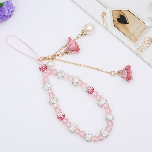 Mobile Phone Straps Rhinestone Cellphone Wrist Anti Lost Lanyard - 第 3/12 張圖片