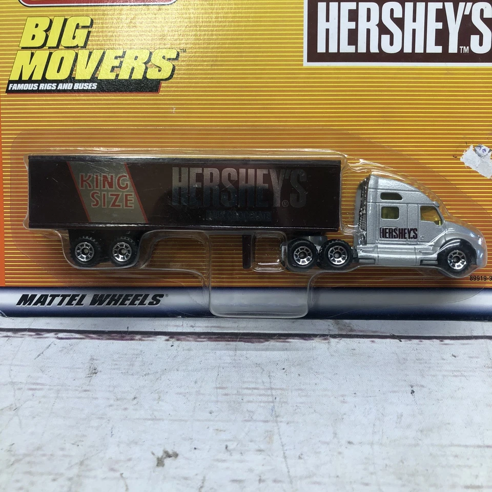 De colección Matchbox Big Movers Famous Rigs HERSHEY'S RIG 2000 Nuevo Sellado Foto 2 de 4