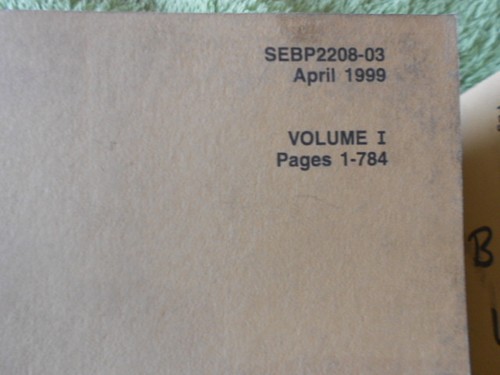 Caterpillar 3508 Stromaggregat Motorteile Handbuch Kat Buch Band 1 & 2 23Z - Bild 4 von 7