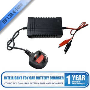Automatic Smart Charger For 6v 1 3a Toy Car Batteries Ebay Image Is Loading Automatic Smart Charger For 6v 1 3a Toy