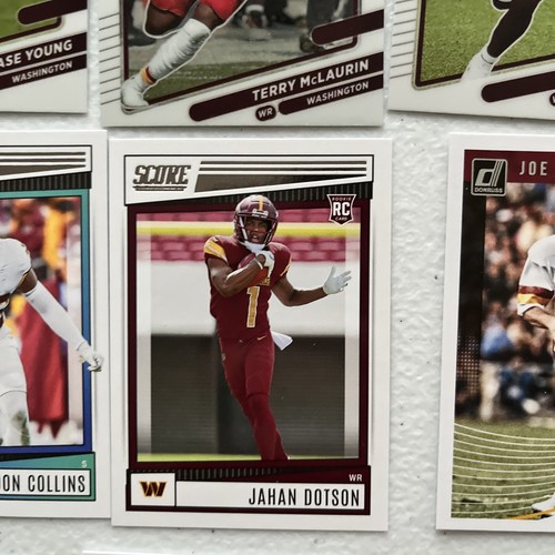 Washington Commanders Lot Of Cards Jahan Dotson, Terry Mclaurin Chase Young #2 - Picture 7 of 17