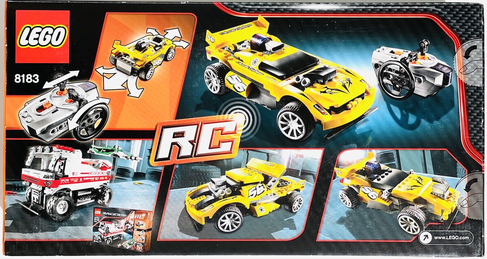 mod skyld Reduktion Lego RACERS Radio Controled 8183 Track Turbo RC Sealed NEW | eBay