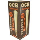 OCB Virgin Unbleached Pre-Rolled Cones- 1-1/4 - (900 Total Cones)