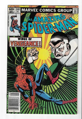 The AMAZING SPIDER-MAN MAY 240 MARVEL COMICS GROUP 1983 VG+ great