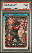 Elly De La Cruz #H102 2024 Topps Holiday Rookie PSA 10 GEM MINT [RC]