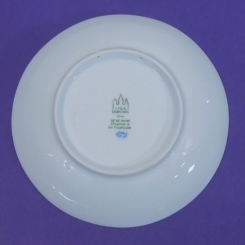 Plato de Navidad Bing & Grondahl B&G 2007 725 - Imagen 2 de 2