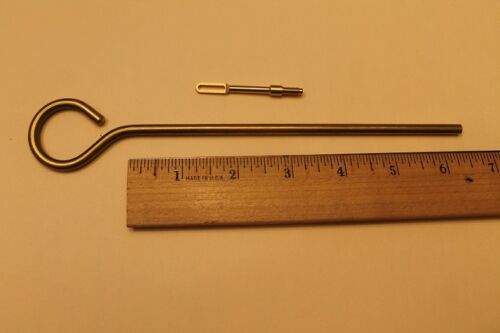Dewey Brass Pistol Cleaning Rod 22 - 45 caliber depending on brush Ships Free
