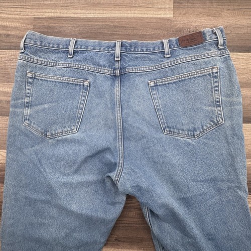 LL Bean Classic Fit Denim Jeans Men's 42x29 Actual 40x28 Medium Wash - Picture 4 of 7