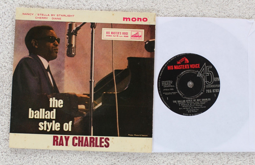 Ray Charles - The Ballad Style Of Ray Charles - UK Picture Sleeve PS 7" EP