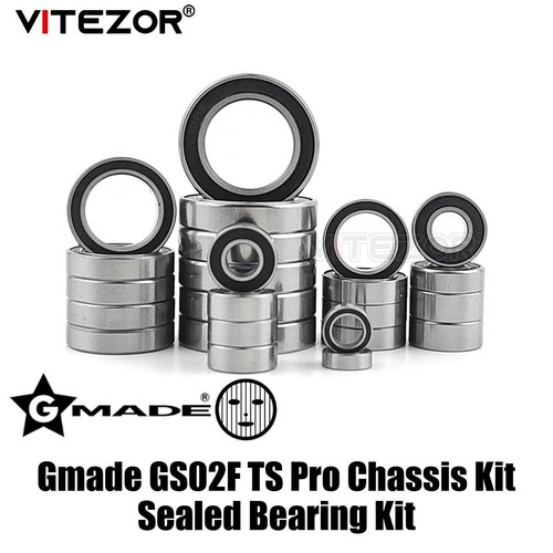 For Gmade GS02F TS Pro Chassis Kit Sealed Bearing Kit - Picture 1 of 4
