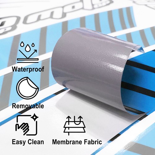 Aqua GP02 Vinyl Wheel Sticker Decal Kit For Yamaha FJ09 MT-09 Tracer 18 19 20 - Picture 4 of 12