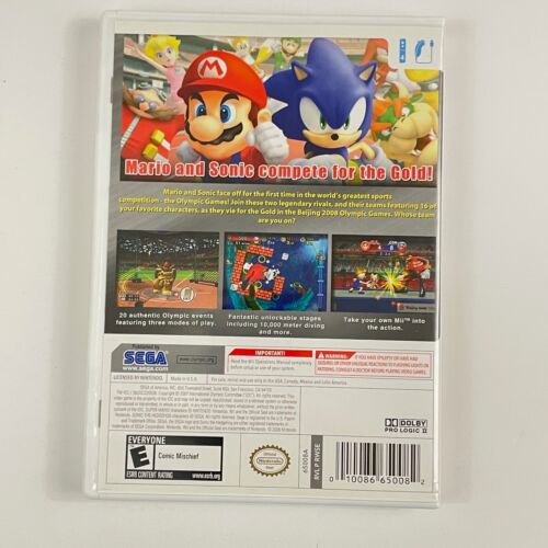 Mario & Sonic bei den Olympischen Spielen (Nintendo Wii, 2007) - Bild 3 von 5