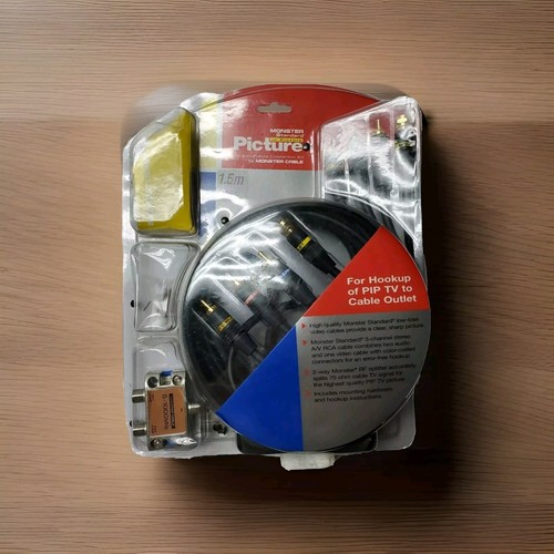 Monster Cable Picture - In - Picture Connection Kit 1.5 M 4' 9" long New - Picture 1 of 9