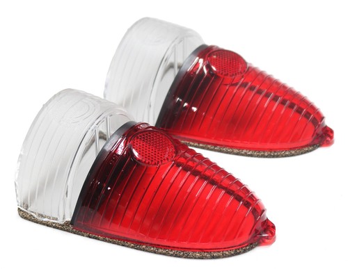 New USA-Made 6-Pc Tail Light Lens Set / For 1955 Chevy 150 210 Bel Air Nomad - Picture 7 of 16