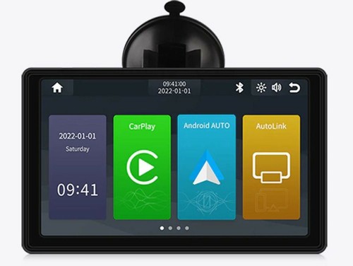 PORTABLE 7" WIRELESS CARPLAY ANDROID AUTO REVERSING CAMERA SUITS ALL OPEL - Picture 7 of 7