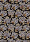 Antique 1840 Floral Wool Challis