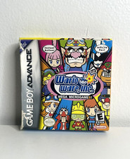Wario Ware Inc. Mega Microgames (Nintendo Game Boy Advance, 2003) Game & Box
