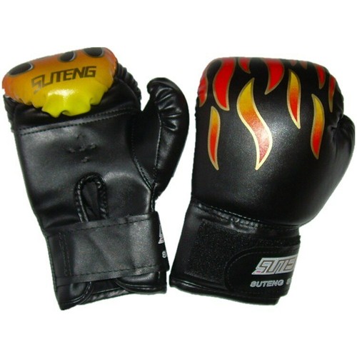 2-6 años Flames Niños MMA Muay Thai Boxeo Punch Sanda Karate Taekwondo Guantes de Lucha - Imagen 9 de 12