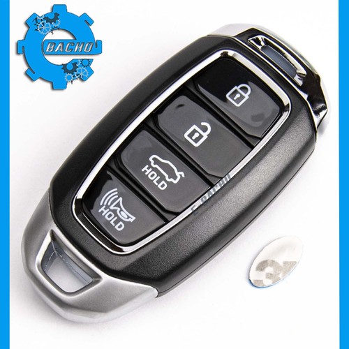 LLAVE FUNDA 4 BOTONES PARA HYUNDAI KONA SANTA FE ELANTRA + COPIA DE LA LLAVE - Imagen 4 de 9