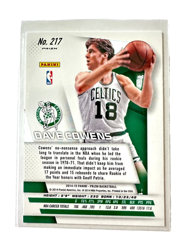 2014 Prizm lot of 6 Celtics prizm refractor parallels; Cowens Hondo Sam Parish - Picture 3 of 13
