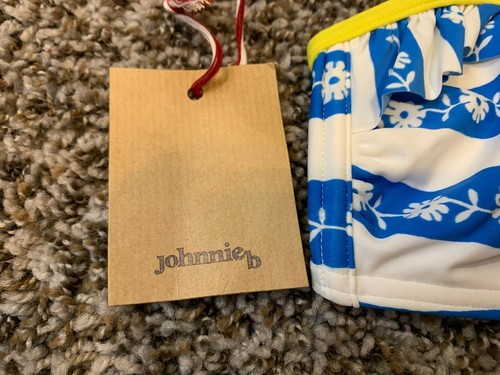 Johnnie B Two Piece Bikini Swimsuit Set Size 13-14y Girls with Extra Bottoms NWT - Picture 5 of 8