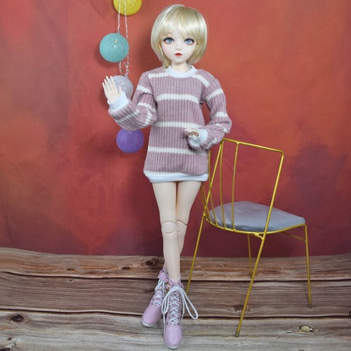 1/3 BJD Doll 56cm 22inch Ball Jointed + Face Makeup + Blue Eyes + Blonde Hair - Picture 6 of 23