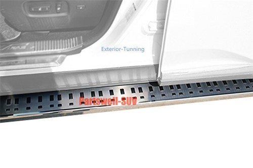 Fits Infiniti QX60 2022 2023 Running Boards Side Steps Nerf Bar Protector Pedal - Picture 5 of 13