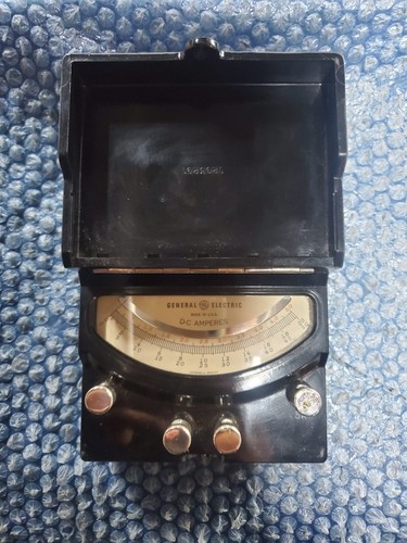 Vintage General Electric Type DP-9 DC Voltmeter Model 8DP9ACX1 - Picture 3 of 6