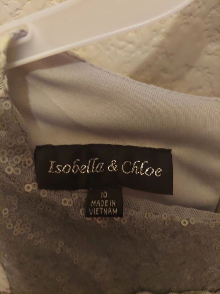 Платье для девочек Isobella & Chloe с длинным рукавом размер 10 - Изображение 3 из 3