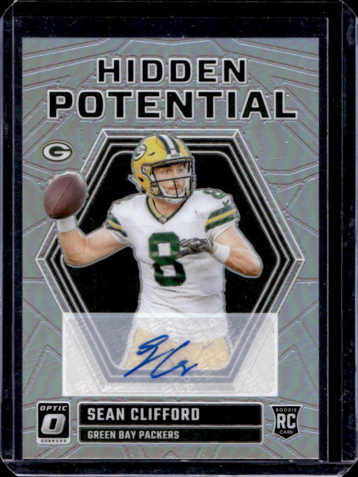 2023 Donruss Optic Sean Clifford Hidden Potential Auto RC #63/99 #HP-SC